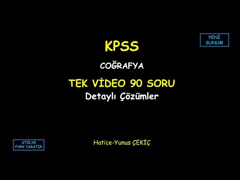 , title : 'KPSS COĞRAFYA 90 SORU'