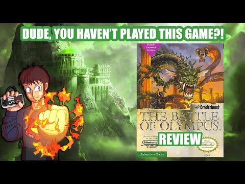 Battle of Olympus: HARDER Than ZELDA 2?! NES Review - Dude, You Haven't Played This Game?!