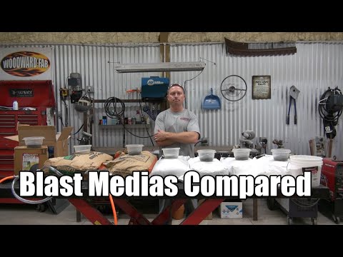Blast Medias Compared and Demonstrated