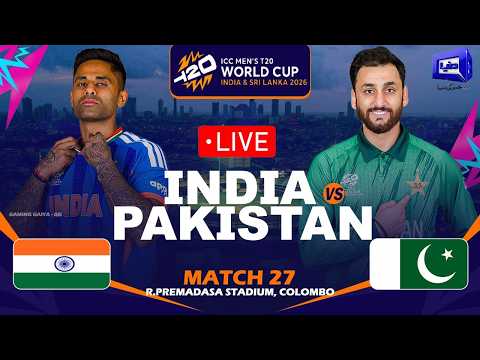 🔴LIVE: T20 World Cup 2026: Pakistan VS India | Epic Cricket Clash | Today Match | Dunya News