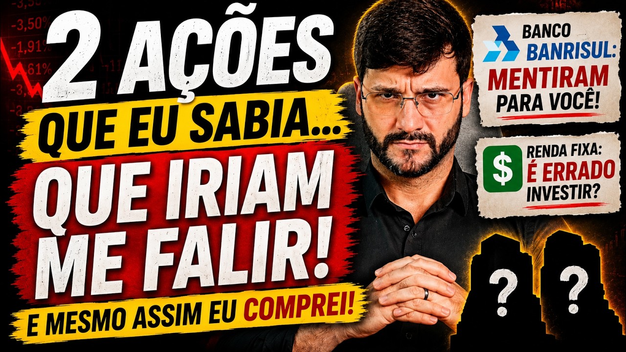 💲Eu Ignorei Minha Própria Análise e Paguei o Preço! Ações do Banrisul é fria? | Giro do Mercado