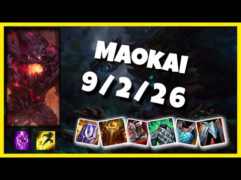 Maokai vs Malphite KOREAN Challenger TOP (9/2/26) Gameplay Replay - Patch 10.23