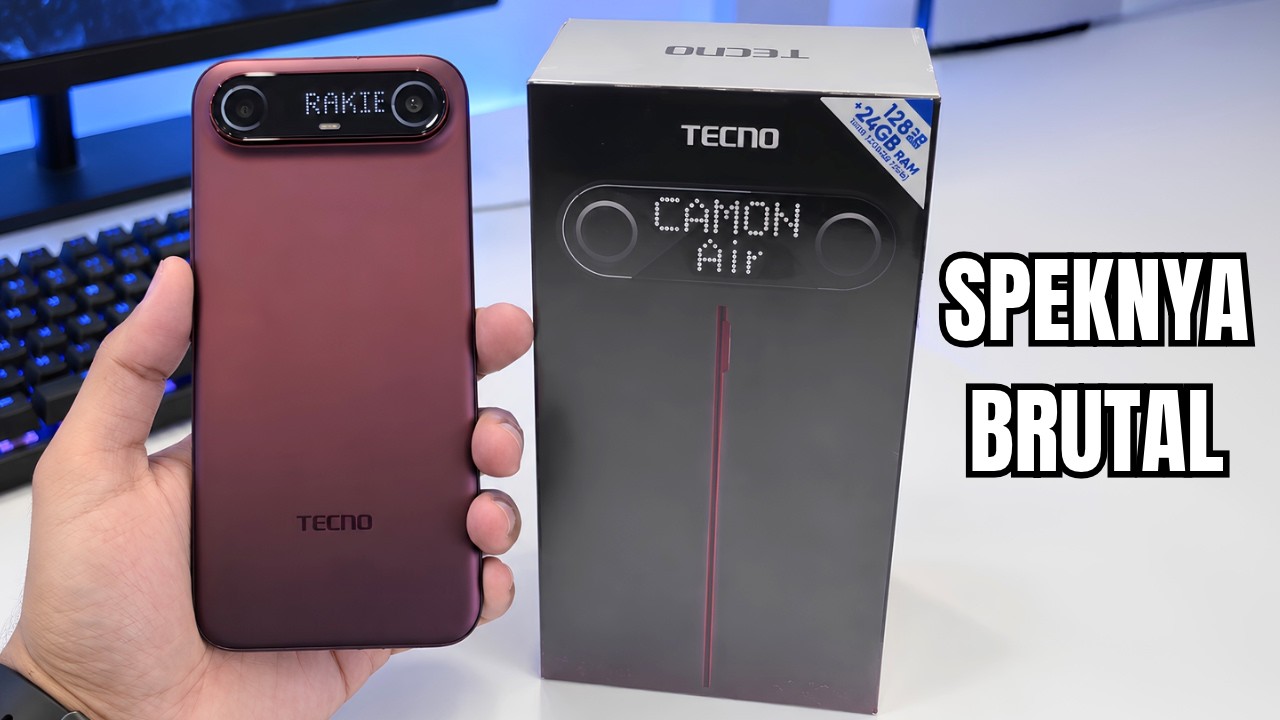 BIKIN KEPINCUT‼️TECNO CAMON AIR 5G, SETIPIS INI SPEKNYA SEGANAS ITU!