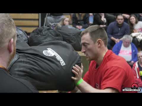 Official Strongman Games 2018 European Championship - Men's U80kg Loading Medley