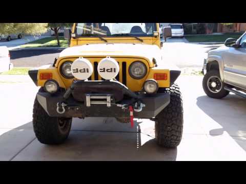 IPF 900 Offroad Lights Installation