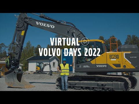 Volvo days 2022: EC230 Electric crawler excavator