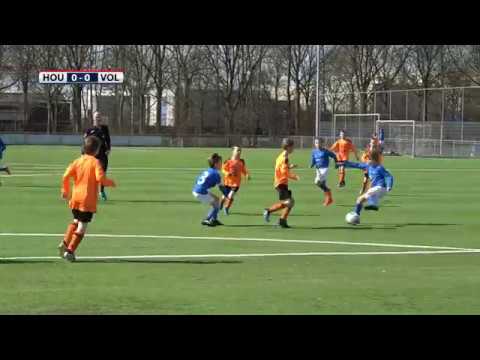 SV Houten O10-1 - Volendam (rkav) O10-1 zaterdag 25 maart 2017