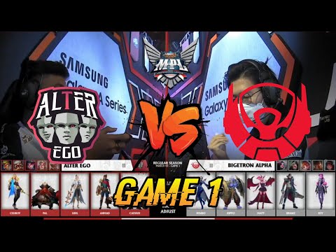 GRANGER BTR BRANZ MENGGILA !!!!! ALTER EGO VS BIGETRON ALPHA - GAME 1