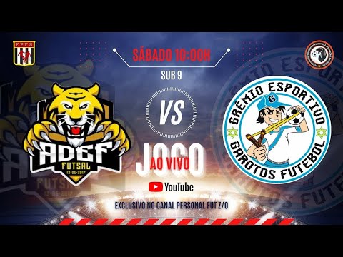 Federação Paulista de Futsal  2024 - ADEF X GAROTOS - SUB 9