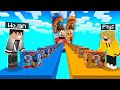 LUCKY BLOCK WARRIOR RACE In Minecraft