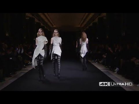 Rick Owen's - FW10 GLEAM Women's Runway Collection - 4k Ultra HD
