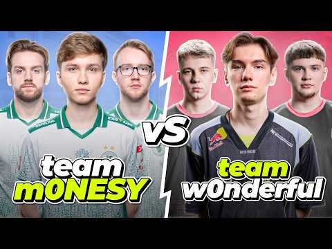 TOUGH GAME WITH A BOT! M0NESY vs W0NDERFUL on FACEIT | CS2