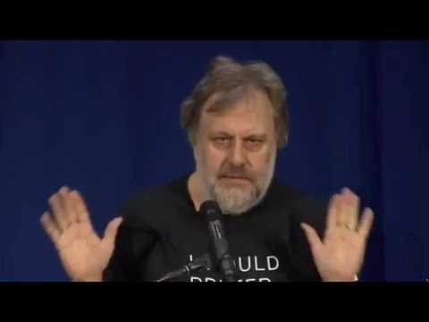 How Žižek reacts when someone insults him