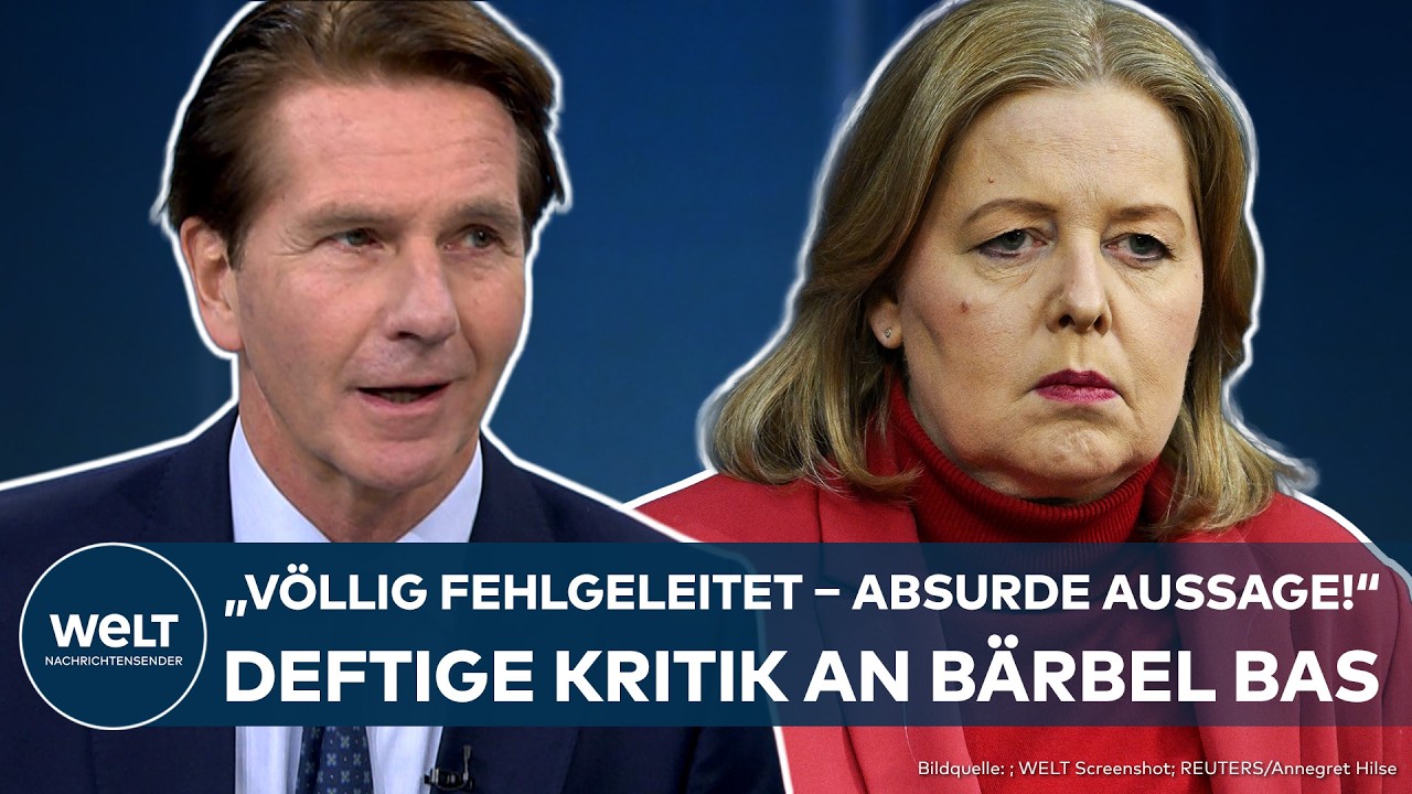 DEUTSCHLAND: Bärbel Bas? "Das darf überhaupt nicht sein!" Knallharte Kritik vom Polit-Insider