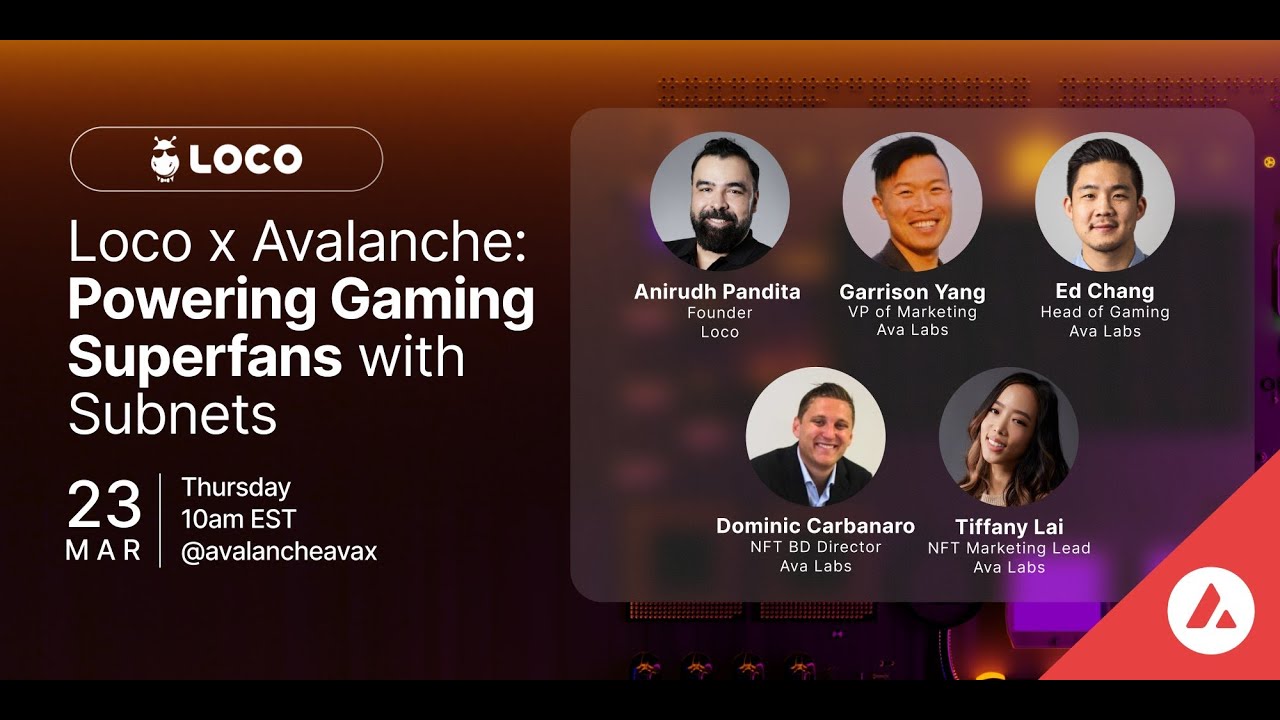 Loco x Avalanche: Powering Gaming Superfans with Subnets