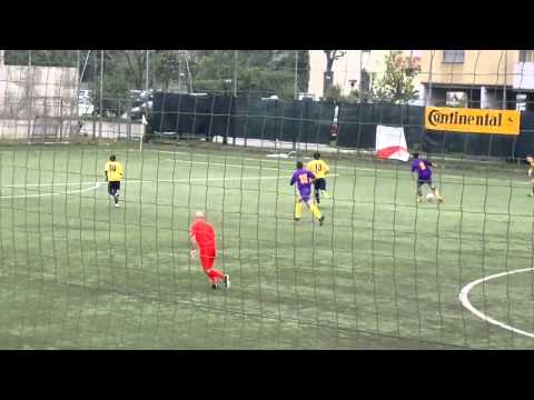 Villapizzone allievi96 - Viscontini - 5 - 4 - 2° Gol di Santoni.avi