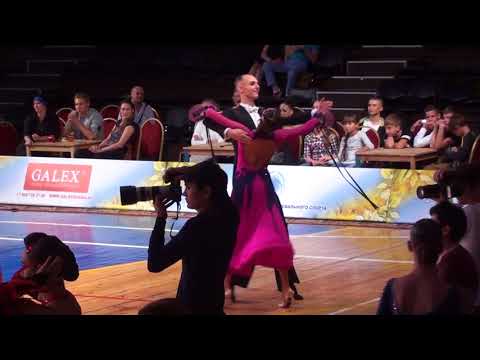 Victor Povolotsky - Alina Fisenko , Walts / WDSF Open 10 dance / Moskvich 2017