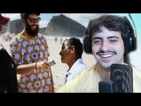 manoel gomes e defante na praia
