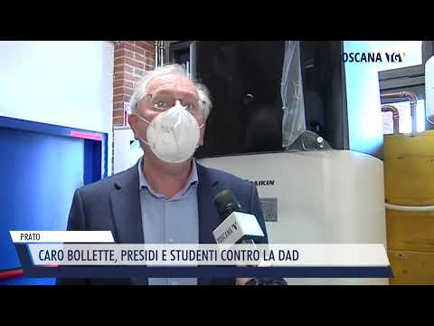 2022-08-29 PRATO - CARO BOLLETTE, PRESIDI E STUDENTI CONTRO LA DAD