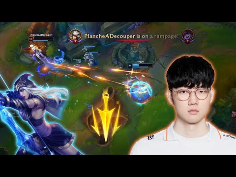 Viper Ashe Lethal Tempo in EUW Server Destroy Xayah Lol