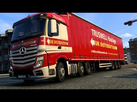 Euro Truck Simulator 2 Truswell distribution Promod's 2.63