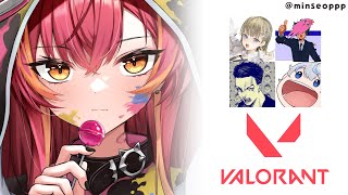 【Valorant】本日もヴァロですよー！！！明日はエペやります　w/リサちゃん、ボドカ３、sqla３、あじゃ【ぶいすぽ / 猫汰つな】