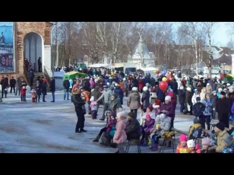 Белозерск 13 марта 2016г Масленица