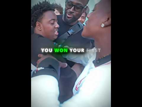 IShowSpeed Can’t Believe Jamal Finally Won His First Race #ishowspeed #jamal #race #shorts