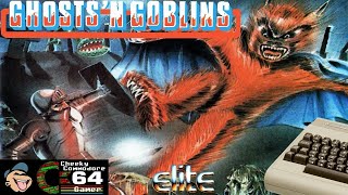 GHOSTS 'N GOBLINS – Commodore 64 (1986) | Classic 8-Bit Horror Platformer