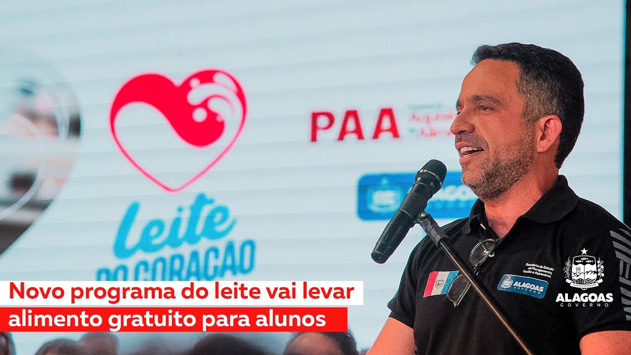 Programa Leite do Coração garante alimento para alunos e suas famílias