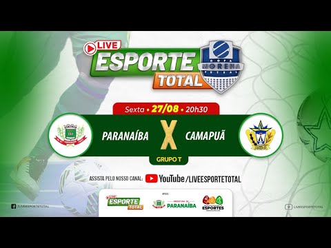 PARANAÍBA X CAMAPUÃ - COPA MORENA DE FUTSAL 2021   -   2ª FASE  -  GRUPO T