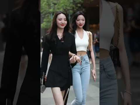 Chinese Sexy Girls Street Fashion Douyin Videos#01
