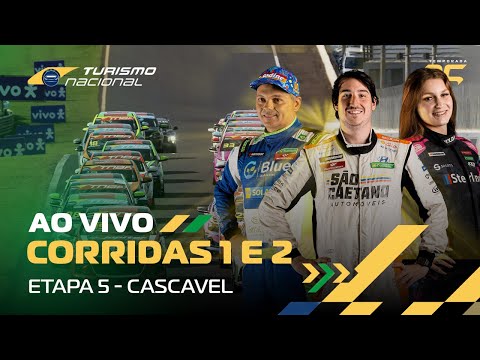 TURISMO NACIONAL 2025 | AO VIVO | 5ª ETAPA - CASCAVEL - CORRIDAS 1 E 2