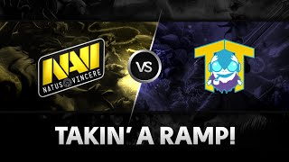 Na`Vi taking a RAMP! vs Team Tinker @ ESL One