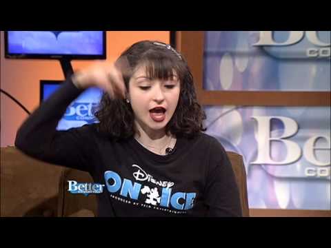 Victoria Chiappa  of "Disney on Ice".