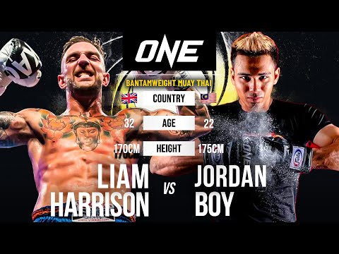 BRUTAL MUAY THAI 😱 Liam Harrison vs. Jordan Boy | Full Fight