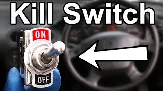 How to Install a Hidden Kill Switch in your Car or Truck (Cheap Anti Theft System)