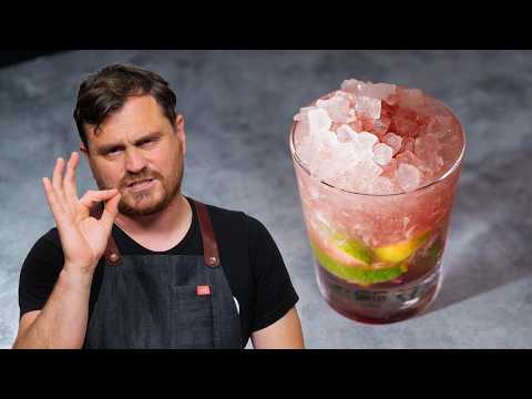 The Perfect Getaway? The Caipi Island (Caipirinha + Bramble)