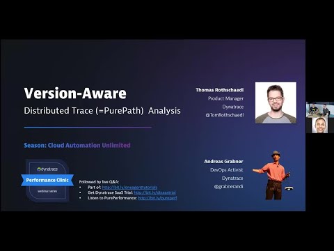 Version-aware Distributed Trace (=PurePath) Analysis