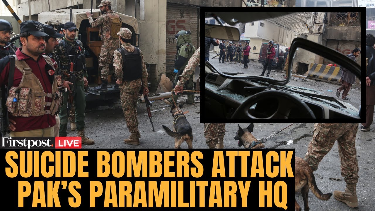 LIVE: At Least 3 Dead as Suicide Bombers Target Pakistan Paramilitary Force HQ in Peshawar | N18G