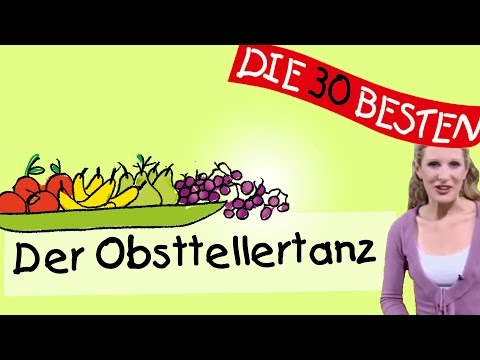 Der Obsttellertanz - Anleitung zum Bewegen || Kinderlieder
