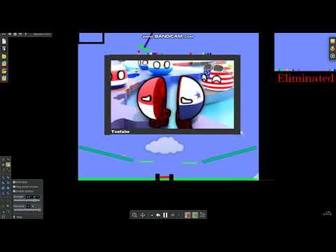 (Musical Play Special!!!!) Last Marble Standing Ep.1 Youtube Room (By Algodoo)