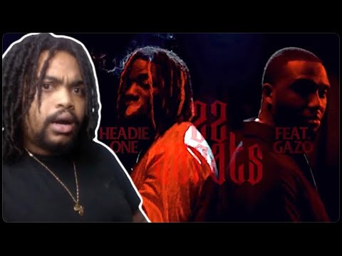 Headie One x GAZO - 22 Carats (Official Video) 🇫🇷 (REACTION)