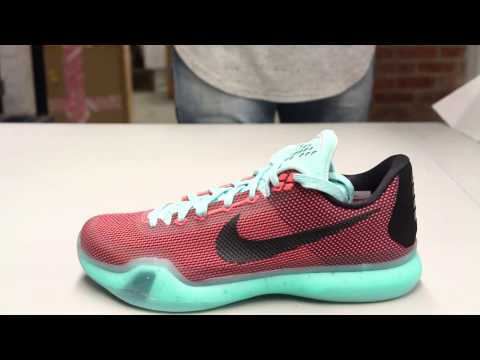 Kobe X "Easter" Unboxing Video at Exclucity