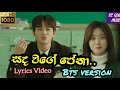 Sanda Wage Pena සඳ වගෙ පේනා Hana Ft Dilo Official Music Video Korean Mix BTS Lyric