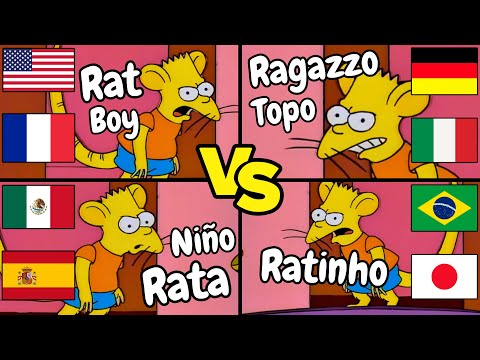 Famous Quotes from The Simpsons in Different Dubs (Part 3)