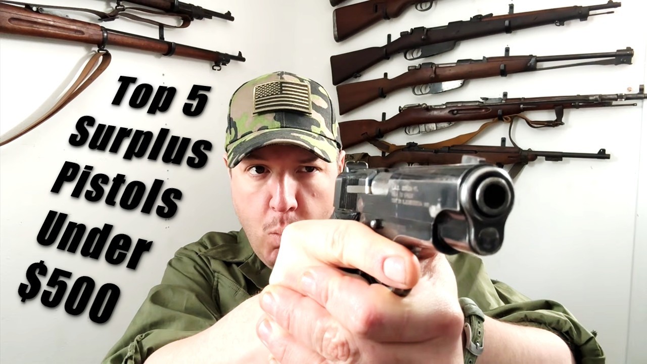Top 5 Surplus Pistols Under $500 in 2026.