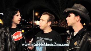 Bloody  Mess & The Hollowbodys Interview @ The Red Hat 5-29-11