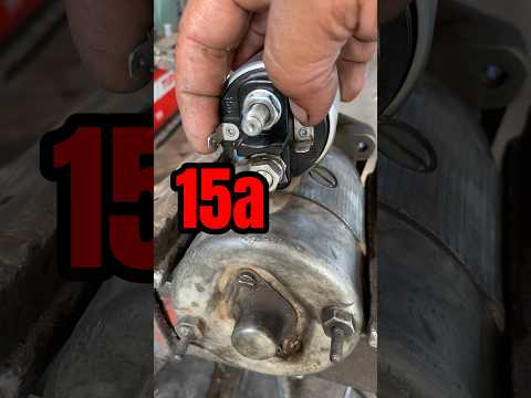 15a do motor de partida serve para que? #shorts