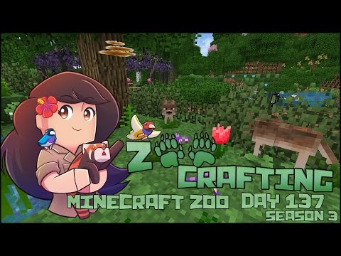 The Red Wolf Pups Grew Up!! 🐘 Zoo Crafting: Episode #137